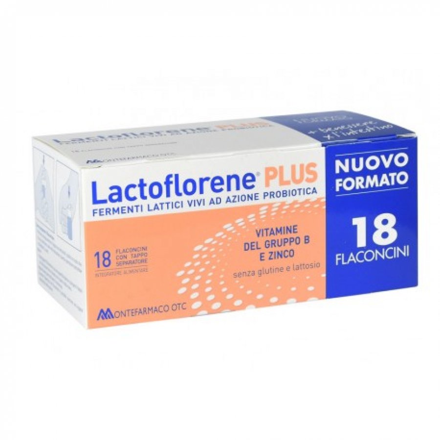 Lactoflorene Plus 18 flaconcini fl 180ml