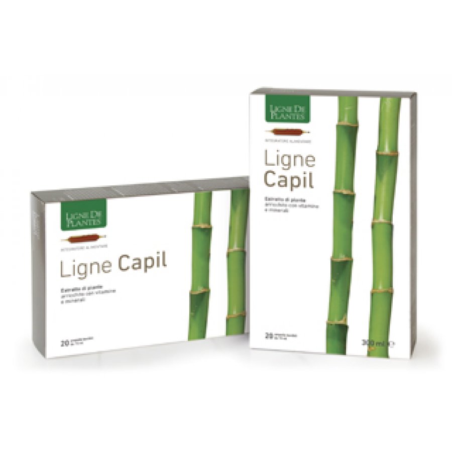 Ligne Capil - Integratore per Capelli e Unghie, 20 Ampolle