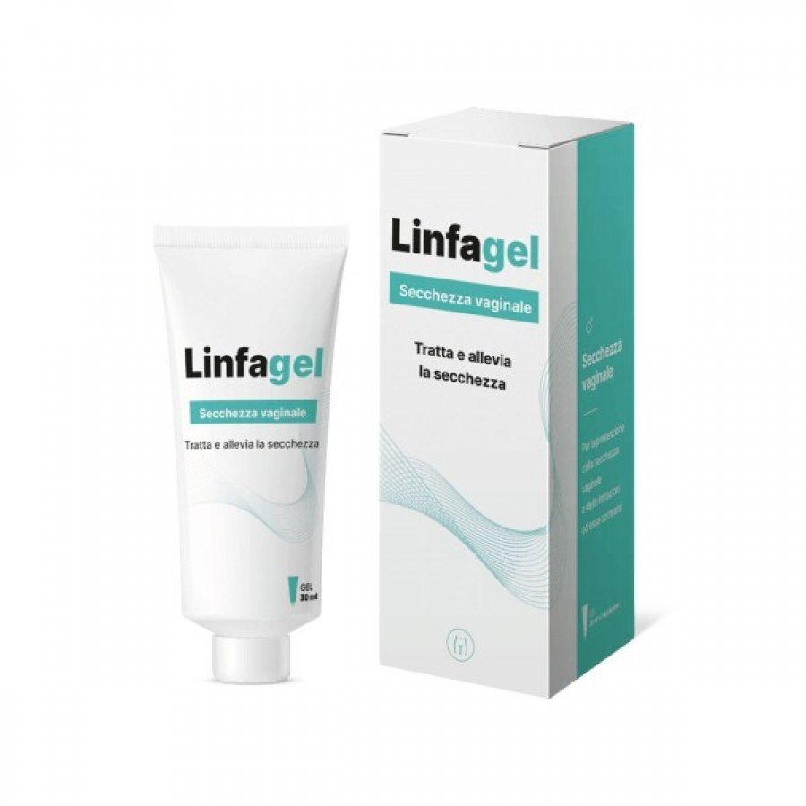 Linfagel Gel per la Secchezza Vaginale, 30ml - Idratante Intimo, Lenisce la Secchezza Vaginale