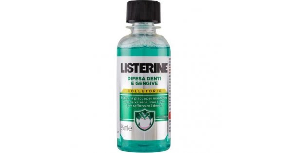 Listerine - Difesa Denti e Gengive Collutorio 95ml - Protezione Orale  Avanzata