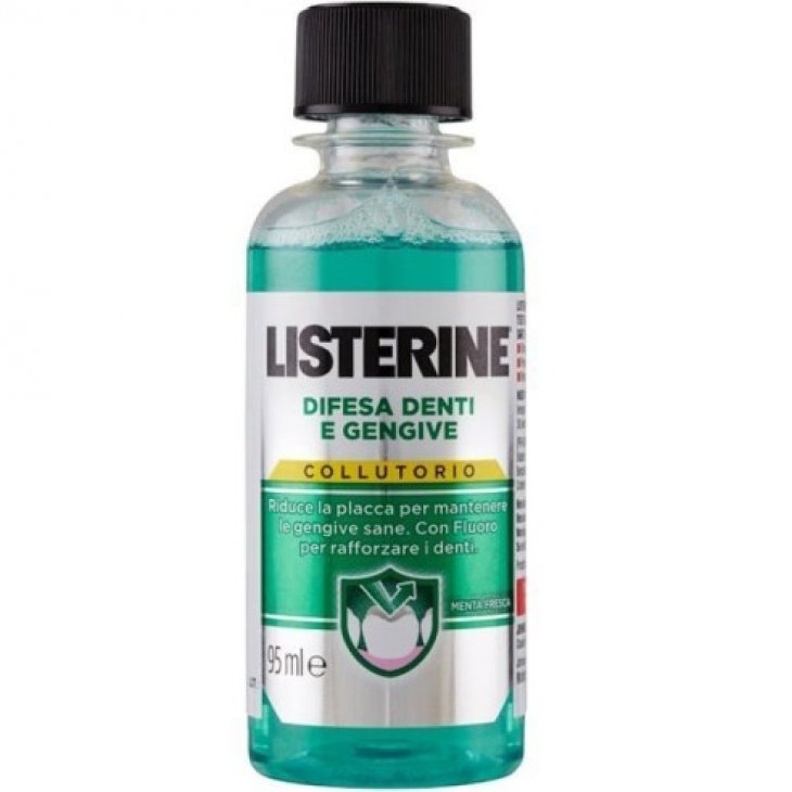 Listerine - Difesa Denti e Gengive Collutorio 95ml - Protezione Orale Avanzata