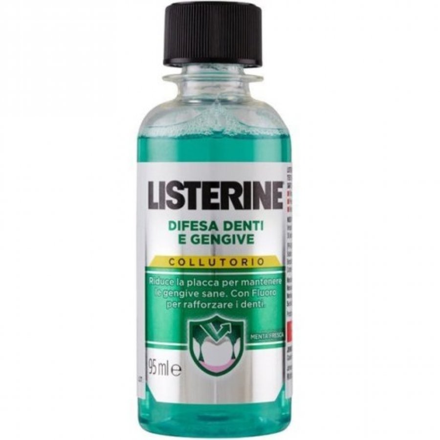 Listerine - Difesa Denti e Gengive Collutorio 95ml - Protezione Orale Avanzata