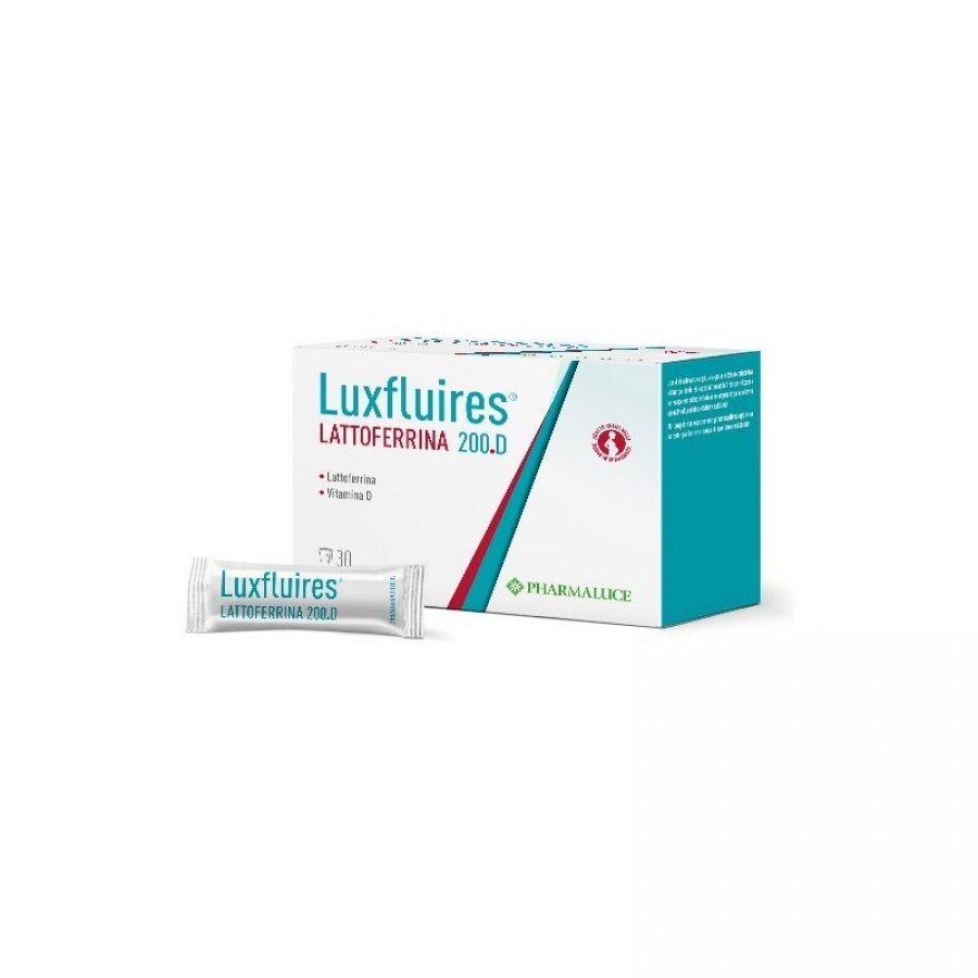 Luxfluires Lattoferrina 200D - Integratore Immunostimolante 30 Stick