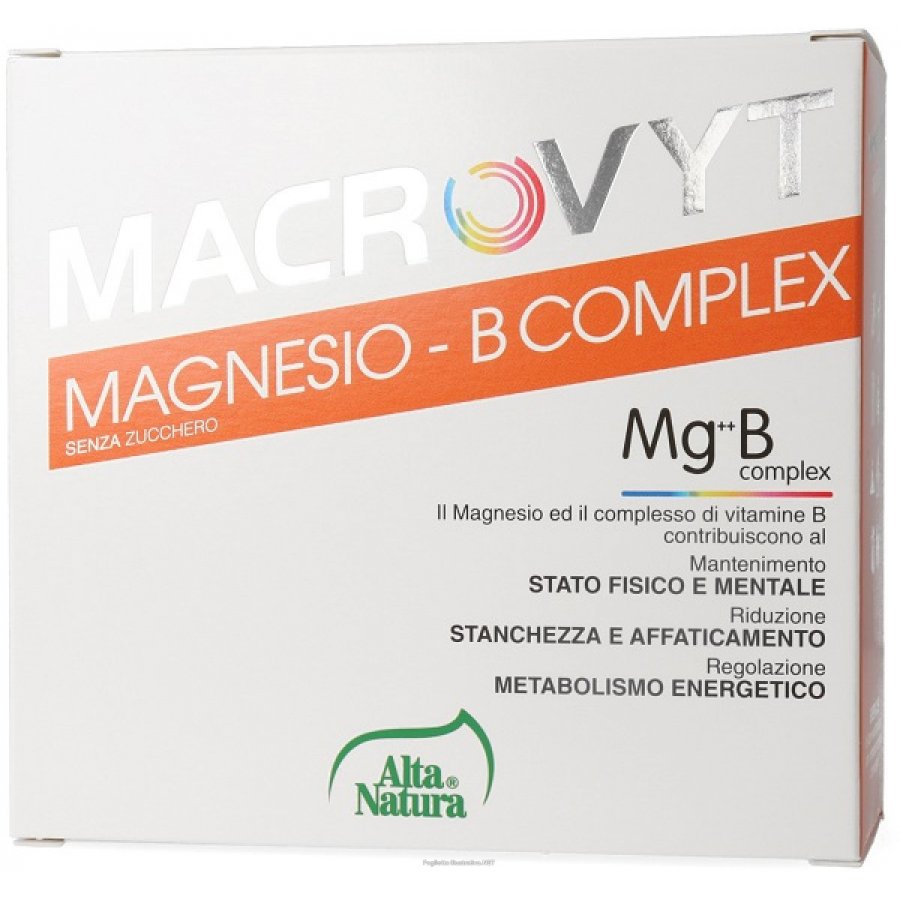 Macrovyt - Magnesio B Complex 18 Bustine