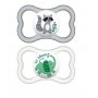 Mam Succhietto Air 6+ Mesi Animal In Silicone Neutro, 2 Pezzi - 4