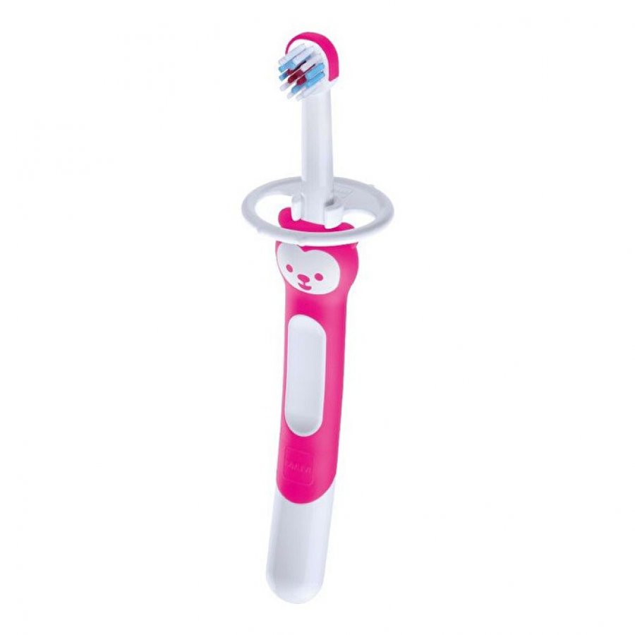 Mam Training Brush spazzolino per bambini colore rosa 5+ mesi