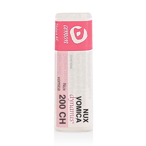 Nux Vomica 200CH - 2g di Globuli Monodose, Rimedio Omeopatico Naturale per Dispepsia e Sintomi Digestivi