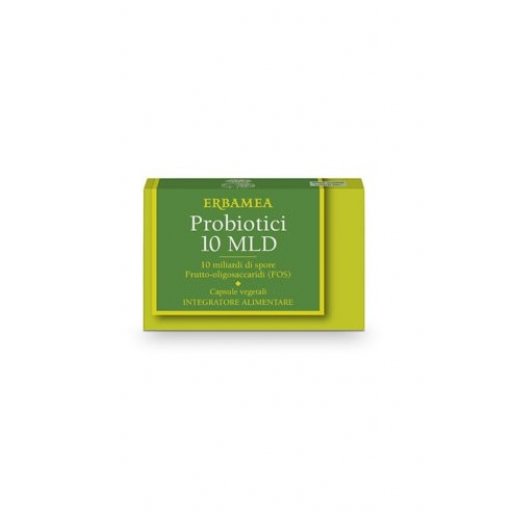 Probiotici 10 Mld - Integratore Alimentare per Favorire l’Equilibrio della Flora Intestinale 24 Capsule