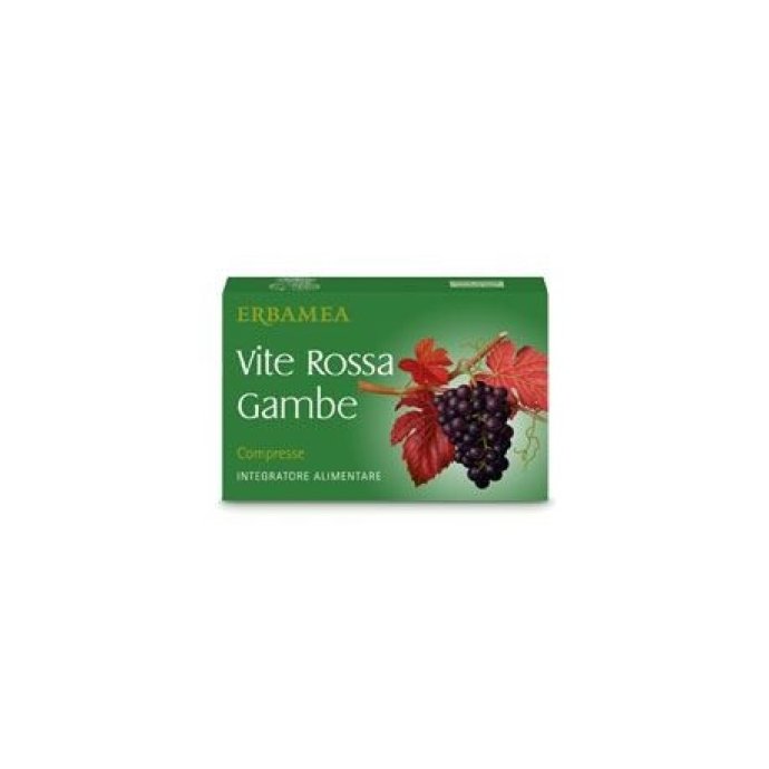 Vite Rossa Gambe 30 Compresse - Integratore per Alleviare la Sensazione di Pesantezza alle Gambe Vite Rossa Gambe 30 Compresse - Integratore per Alleviare la Sensazione di Pesantezza alle Gambe