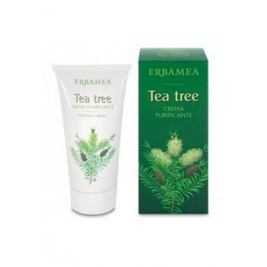 Tea Tree Crema Purificante 50 ml - Marca XYZ - Crema Viso Antiossidante al Tea Tree Oil