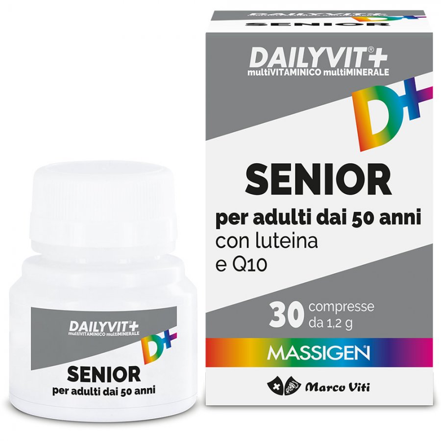 Massigen Linea Benessere ed Equilibrio Dailyvit+ Senior 30 Compresse