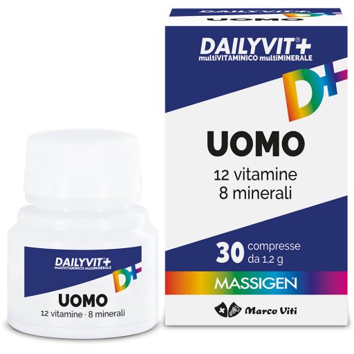 Massigen Dilyvit Uomo - 30 Compresse