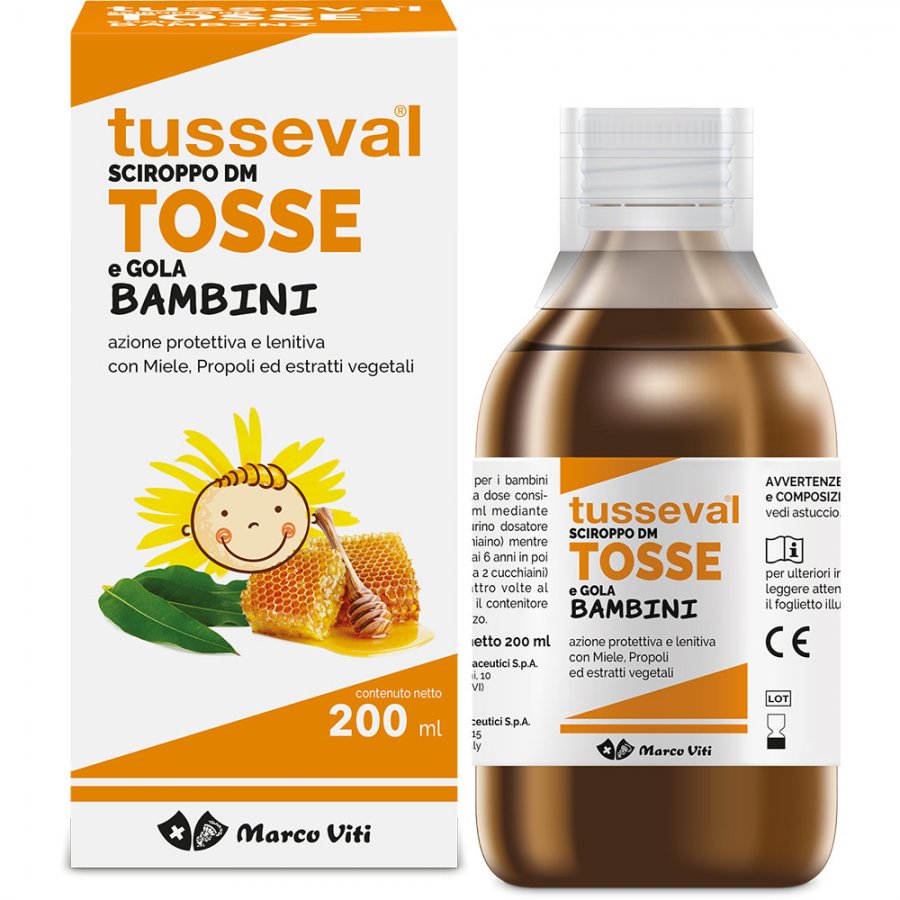 Tusseval - Sciroppo Tosse Bambini 200ml