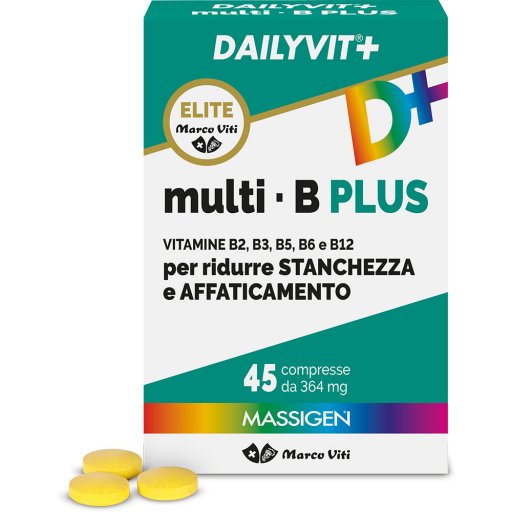 Massigen Dailyvit Multi-B Plus 45 Compresse - Integratore Multivitaminico B