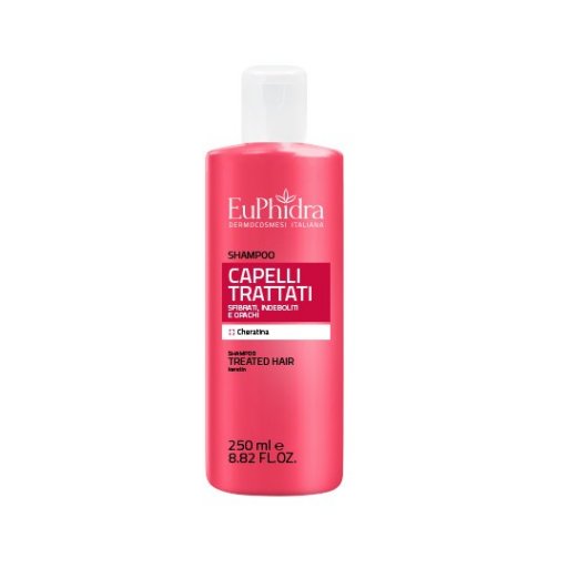 Euphidra Shampoo Capelli Trattati 250ml - Rinforza e Ripara i Capelli Stressati