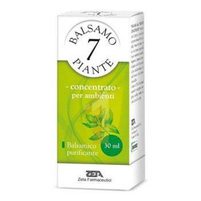 Balsamo 7 Piante Concentrato Ambienti Balsamico Purificante 30ml - Deodorante Ambientale