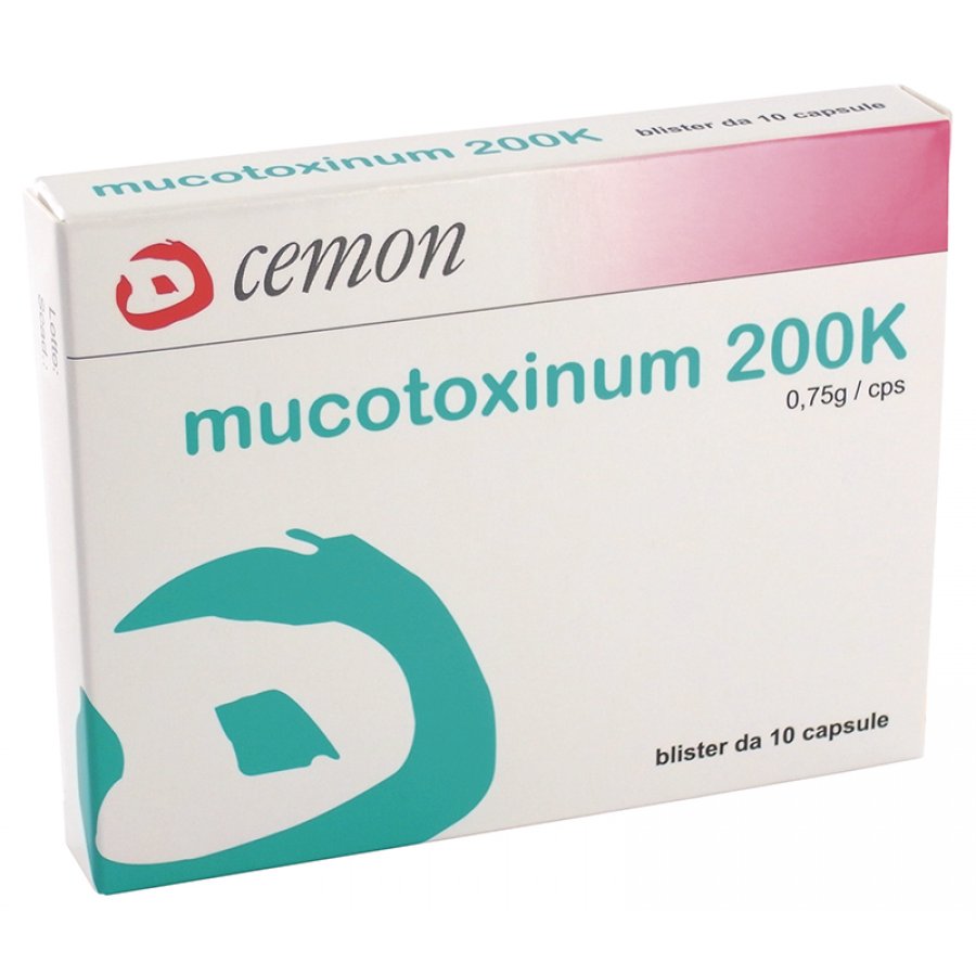 Mucotoxinum 200k - 10 Capsule: Rimedio Omeopatico per la Prevenzione e la Cura degli Stati Influenzali