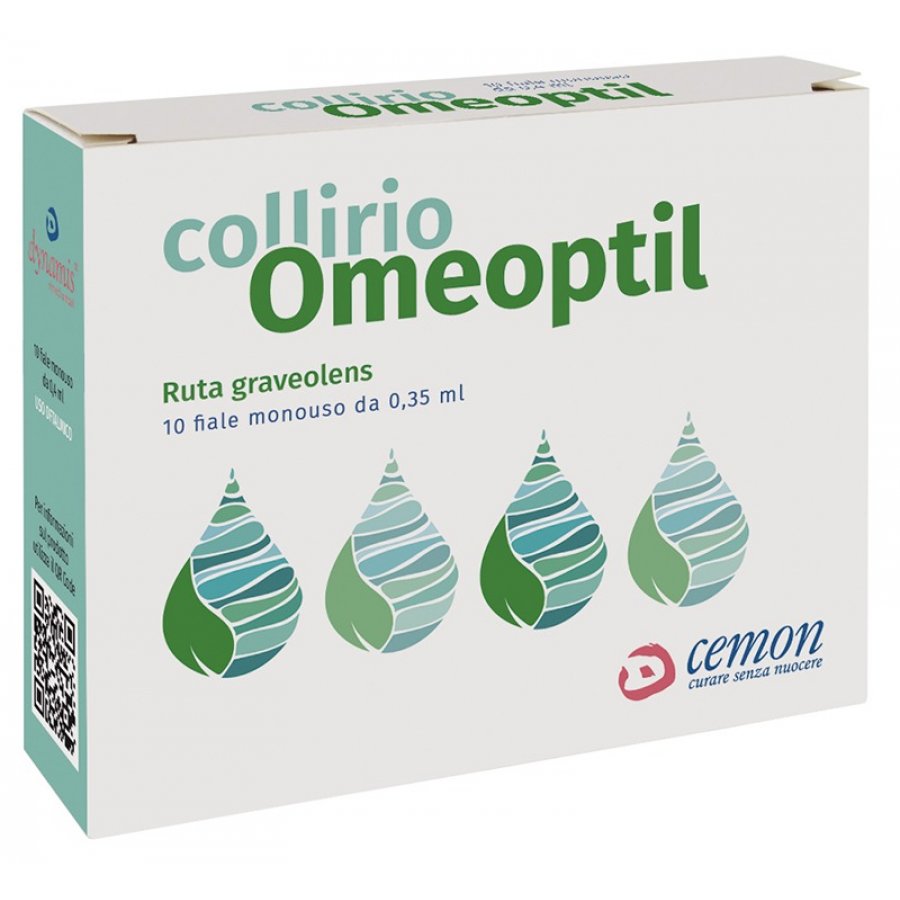 Omeoptil Collirio Ruta - 10 Flaconcini Cemon