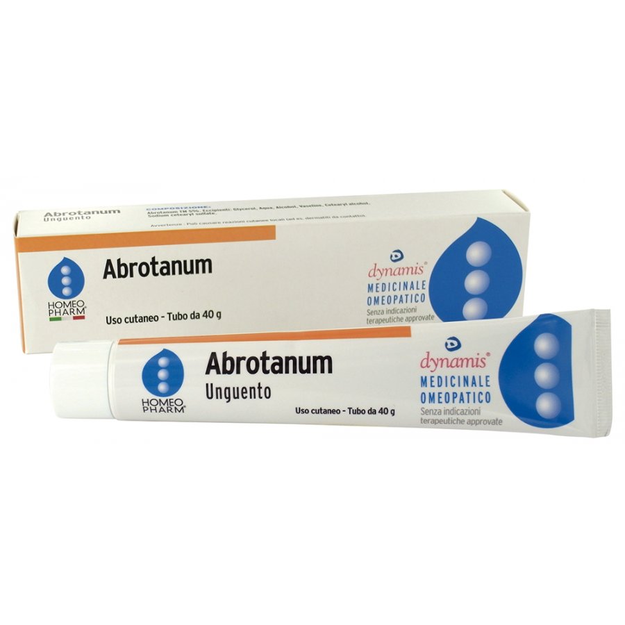 Abrotanum - Homeopharm Unguento 40g Cemon, Crema Omeopatica per la Cura della Pelle