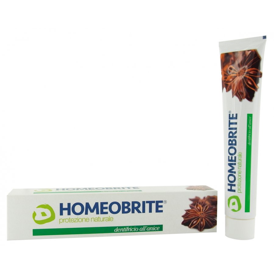 Homeobrite - Dentifricio all'Anice 75ml - Igiene Orale Naturale e Freschezza Duratura