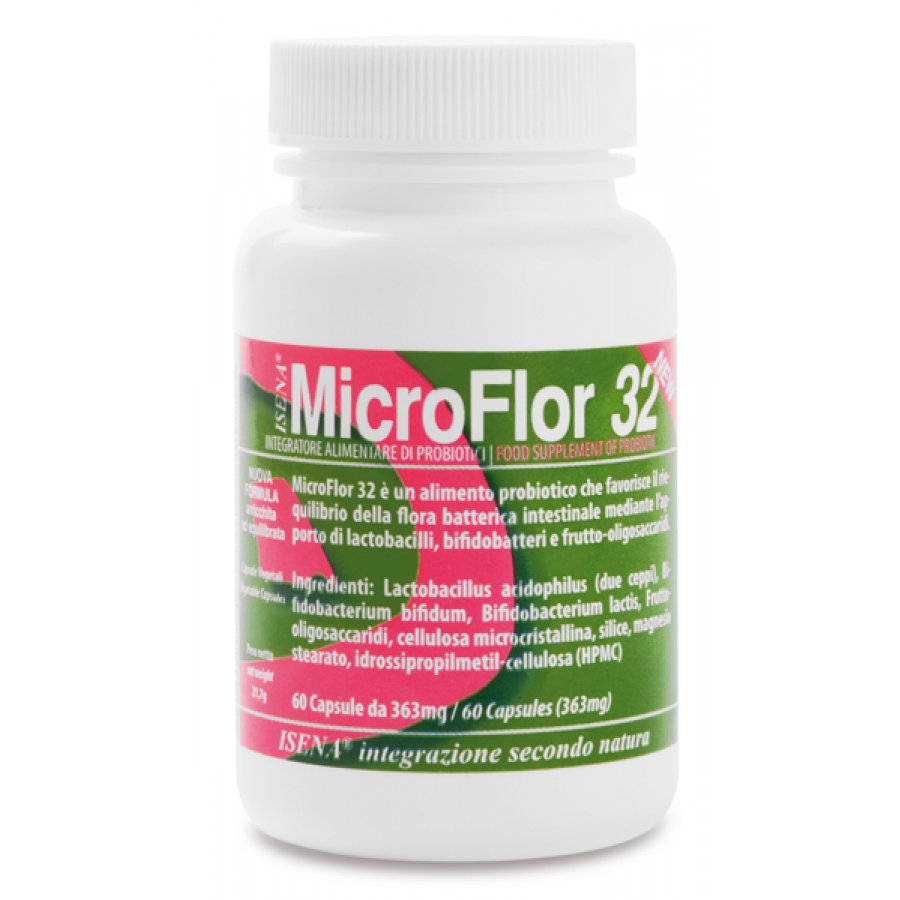 Microflor 32 - 60 Capsule vegetali