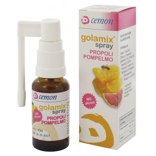 Golamix - Spray Propoli Pompelmo 20ml per il Sostegno del Sistema Immunitario