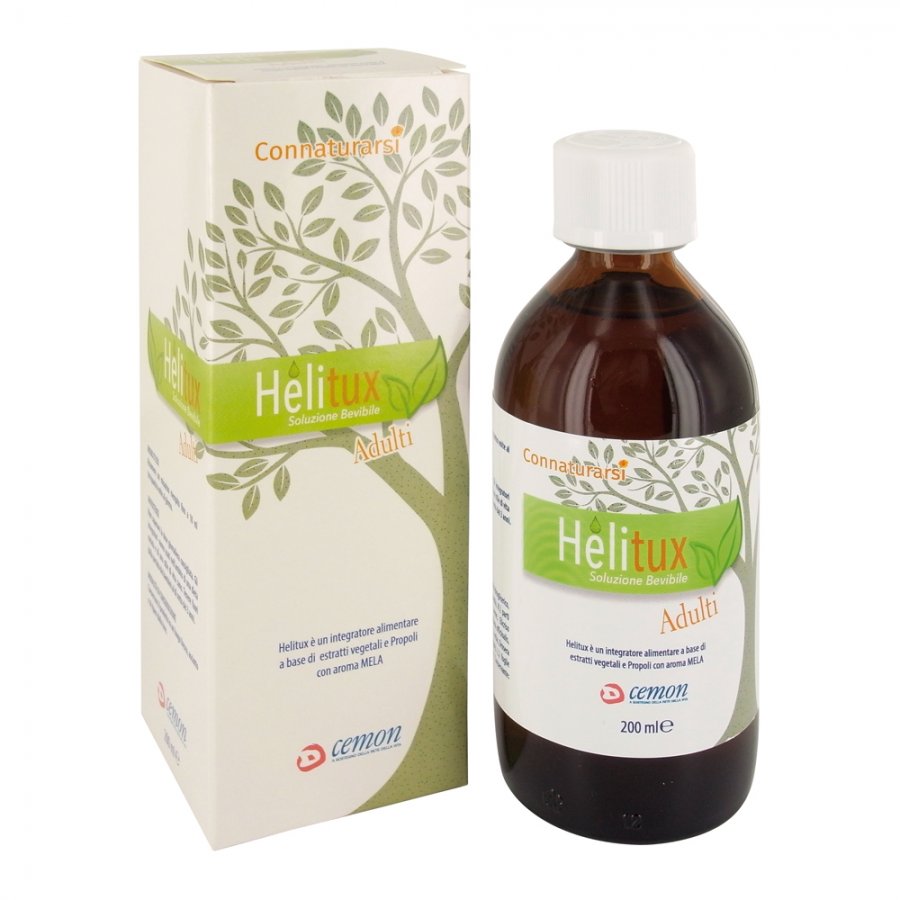 Helitux Adulti - Soluzione Bevibile Sciroppo 200ml per il Benessere Respiratorio