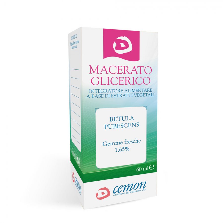 Betula Pubescens Gemme Fresche - Macerato Glicerico 60ml per Depurare e Favorire il Benessere