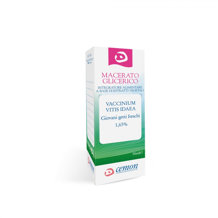 Vaccinium Vitis Idaea Giovani Getti Freschi - Macerato Glicerico 30ml, Estratto Naturale per il Benessere