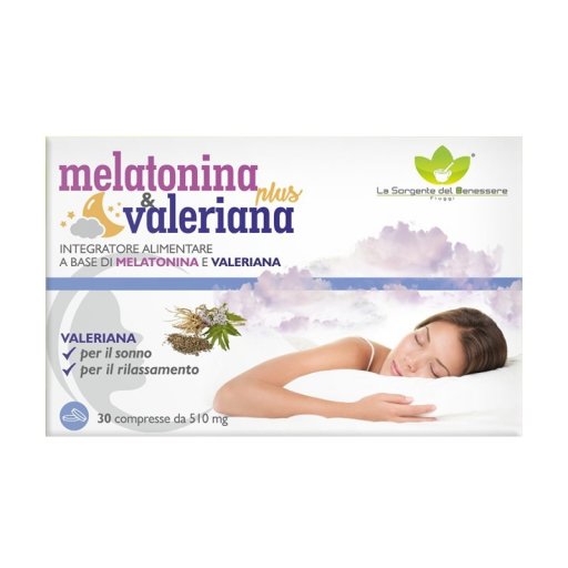 Melatonina & Valeriana Plus - Integratore per il Sonno Naturale
