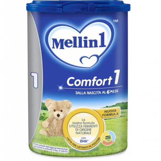 Mellin Comfort 1 - Latte in Polvere 800g per Lattanti
