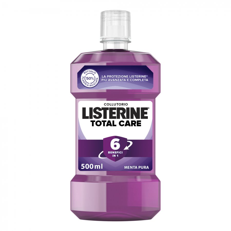 Listerine Total Care Collutorio 500ml - Protezione Completa per l'Igiene Orale