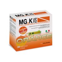 MG.K VIS Magnesio Potassio Orange Zero 30 bustine - Integratore alimentare per energia e benessere