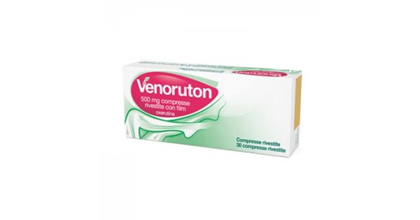 VENORUTON*60CPR RIV 500MG