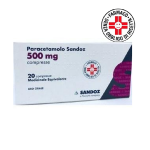 PARACETAMOLO SAND*20CPR 500MG