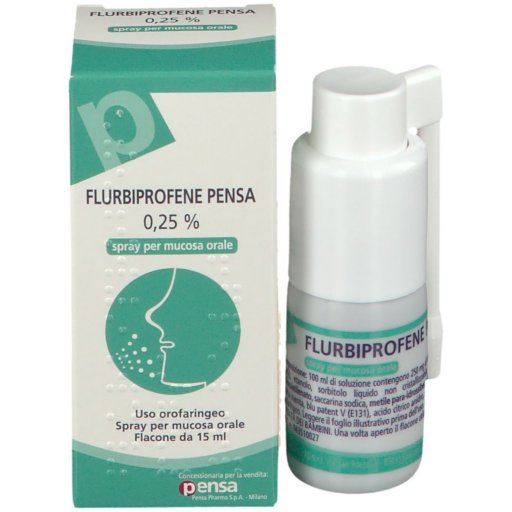 FLURBIPROFENE FG*OS SPRAY 15ML