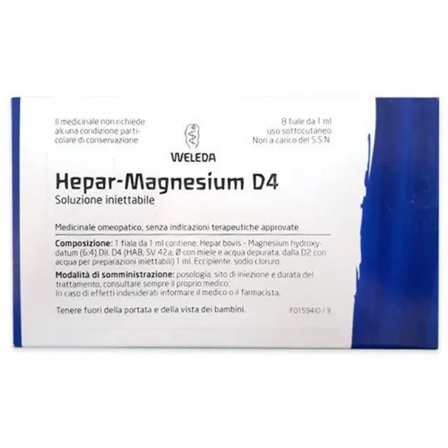 WELEDA Hepar Magnesium D4 8f.1ml