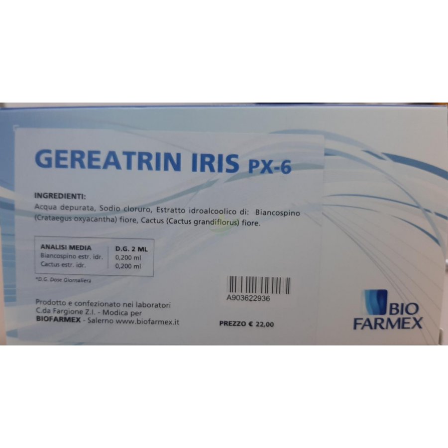 GEREATRIN IRIS PX 6 10f.2ml