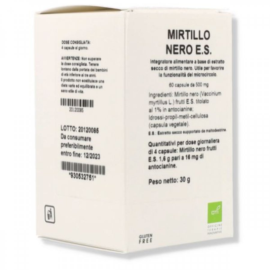 MIRTILLO NERO 60CPS