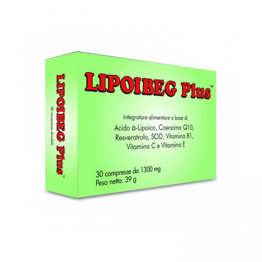 LIPOIBEG-Plus 30 Cpr 1300mg