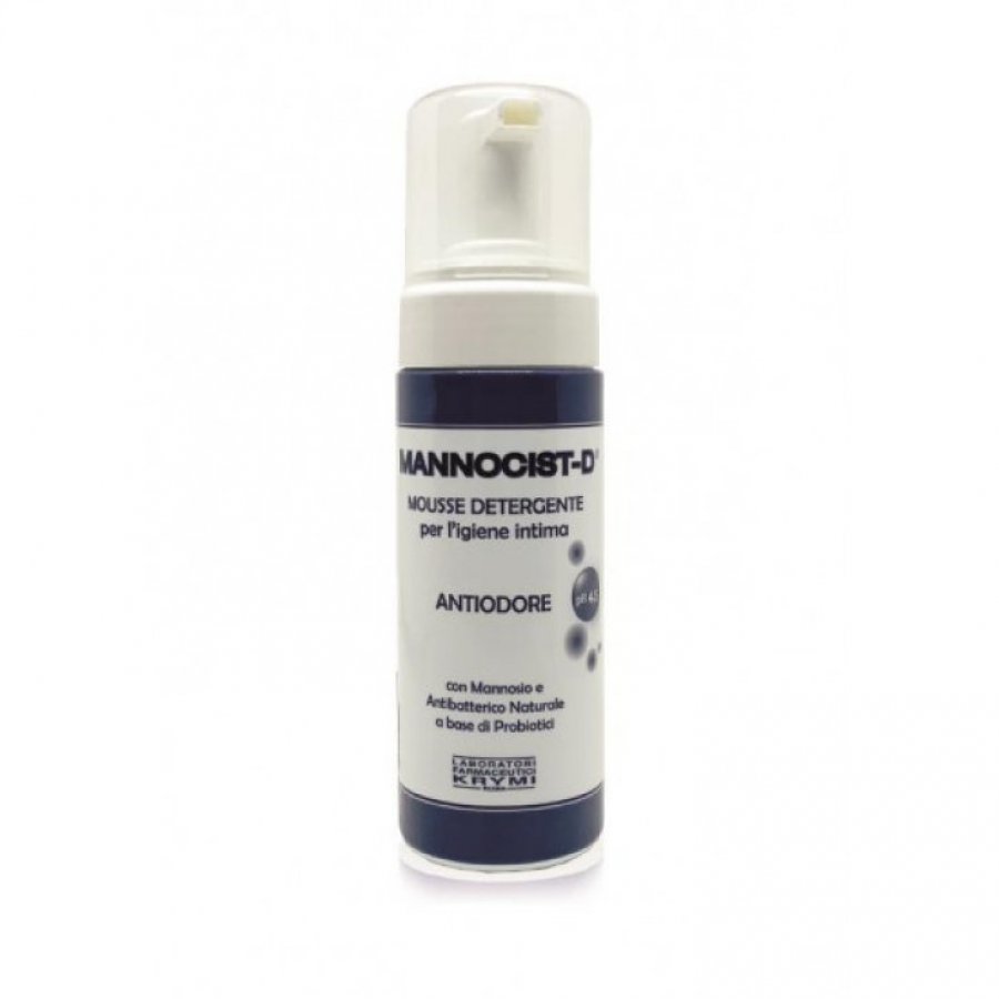 Mannocist-D Mousse Detergente Antibatterica 150ml - Igiene Intima Protettiva