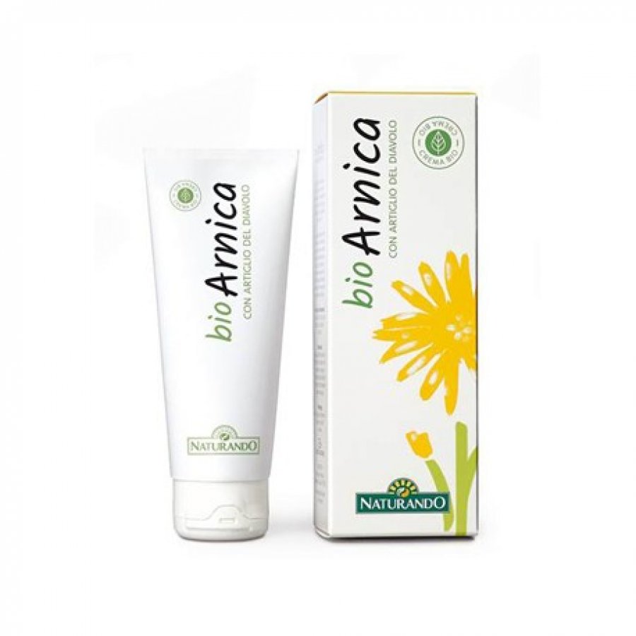 Naturando BioArnica Crema 25% Sostanze Funzionali, 75 ml, Biologica, Adatta a Vegani