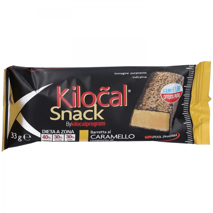 Kilocal Snack Barretta Caramello 1 Pezzo