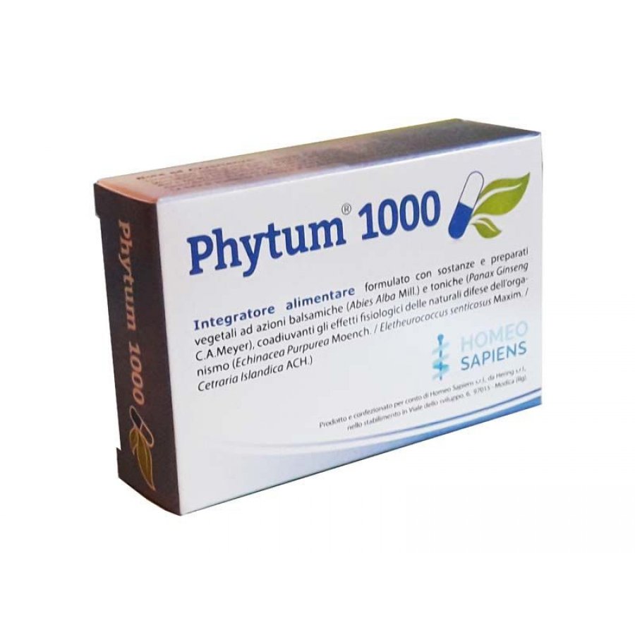 PHYTUM 1000 30CPS 500MG