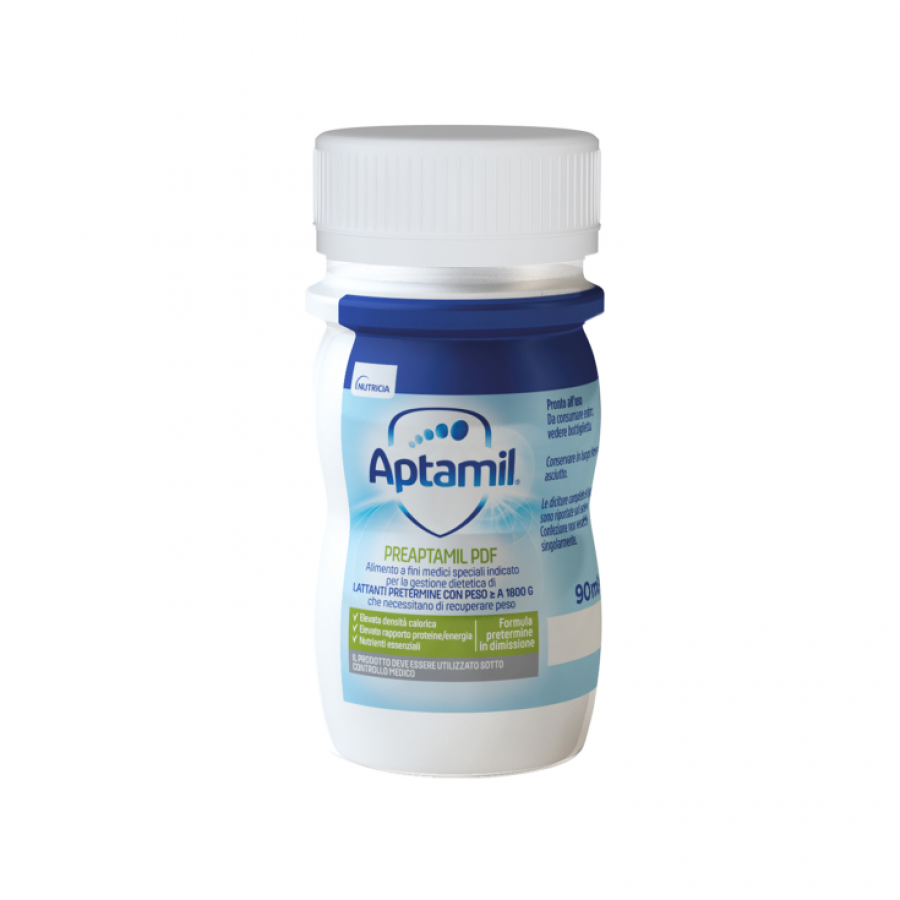 Aptamil Preaptamil Pdf Liquido 24x90ml - Alimento per neonati con basso peso alla nascita