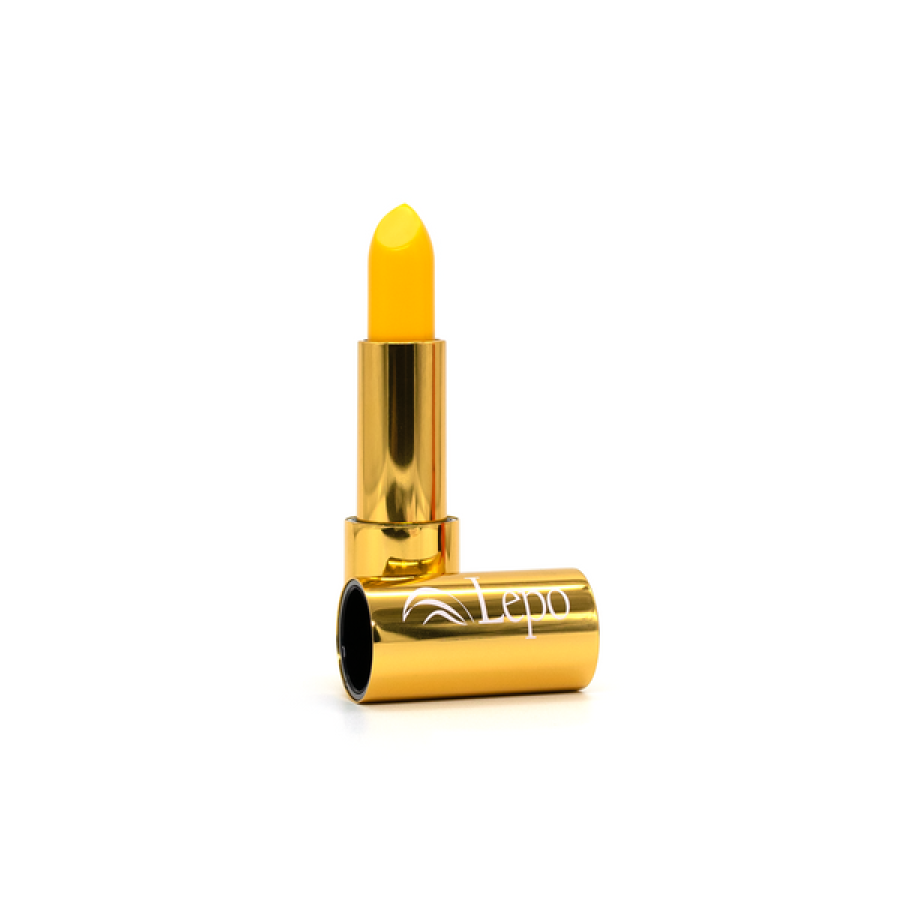 Lepo Rossetto Cambiacolore Giallo 4ml - Rossetto idratante che cambia colore