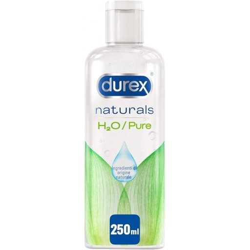 Durex Naturals Lubrificante Sessuale Intimo, Gel Lubrificante Naturale per Secchezza Vaginale, 250 ml