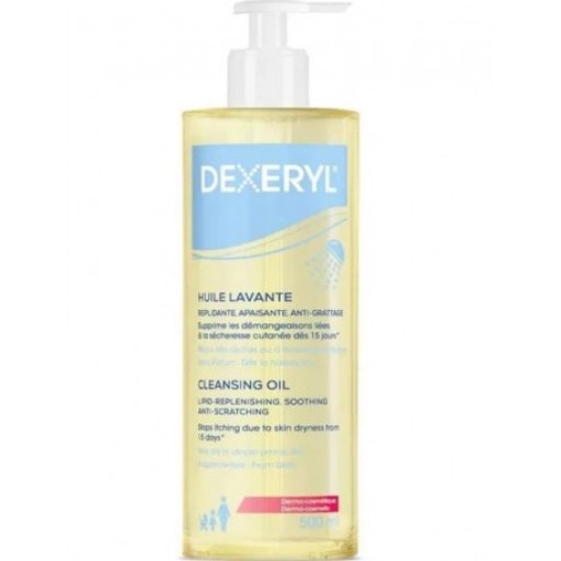 Pierre Fabre Dexeryl Olio Lavante 500 ml - Pulizia Delicata e Idratazione Intensa