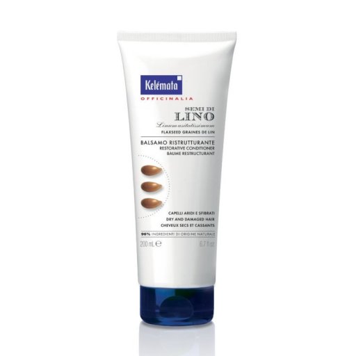 Kelemata Balsamo Ristrutturante Semi di Lino 200ml - Balsamo Nutriente e Protettivo