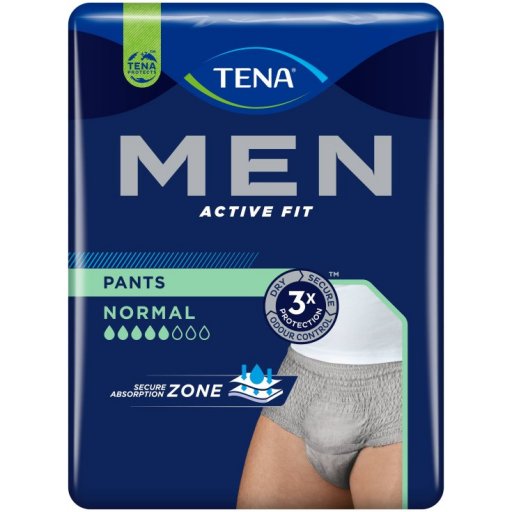 Tena, Men Active Fit Pants Normal, 8 Pezzi